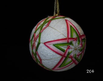 Temari Balls, Ornaments, Home Decor, Embroidery, Christmas Ornaments
