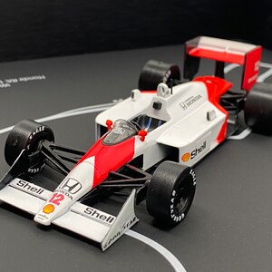 Ayrton Senna 1988 San Marino GP F1 3D-frame afbeelding 4