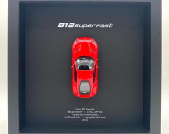 Frames 3D object Ferrari 812 Superfast (2018)