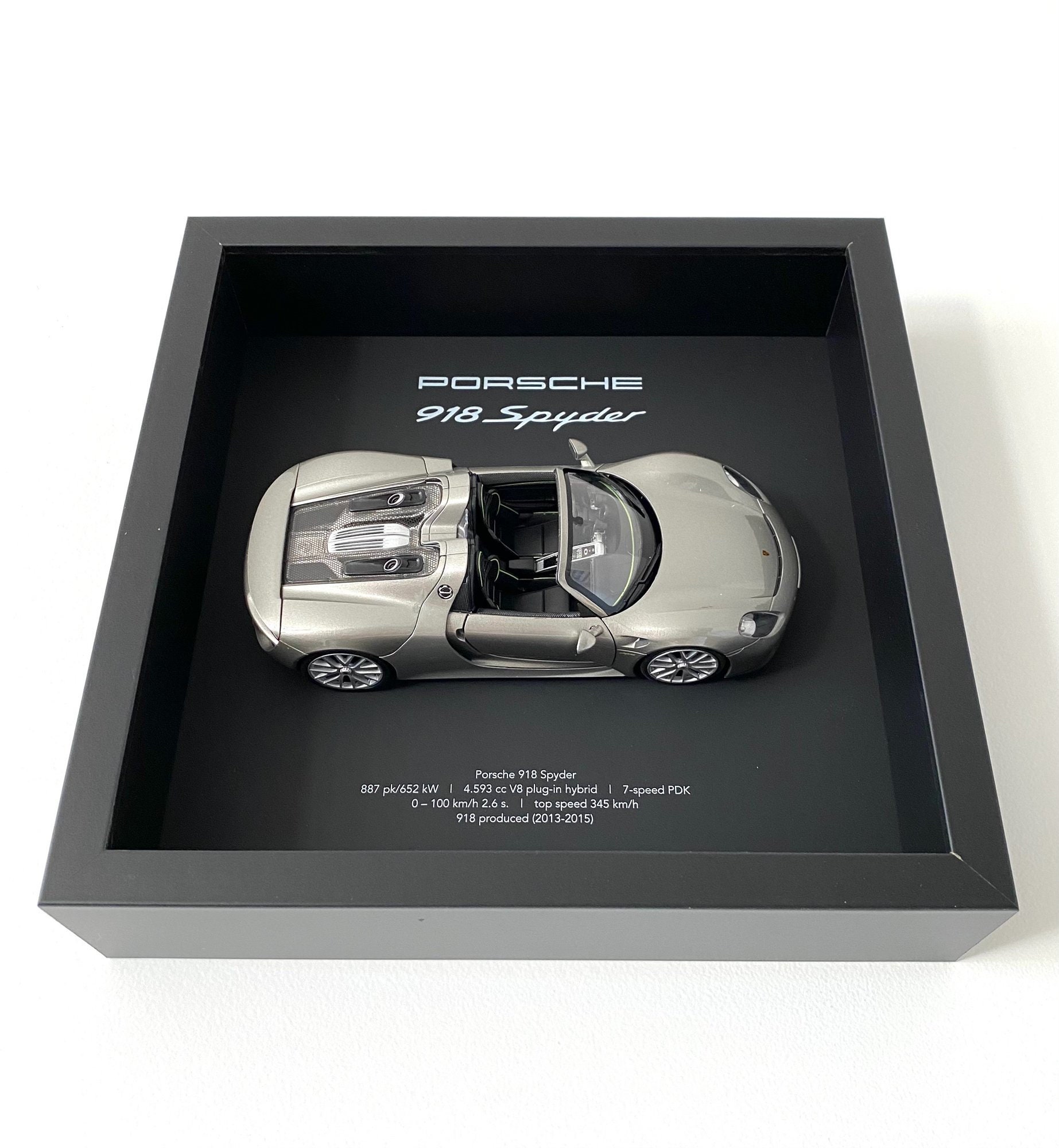 Porsche 918 Spyder open Version 3D Frame - Etsy