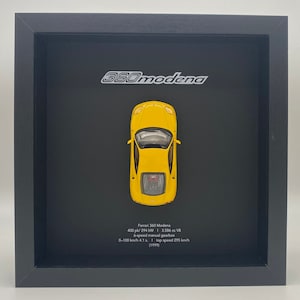 Rahmen 3D Objekt Ferrari 360 Modena (1999)