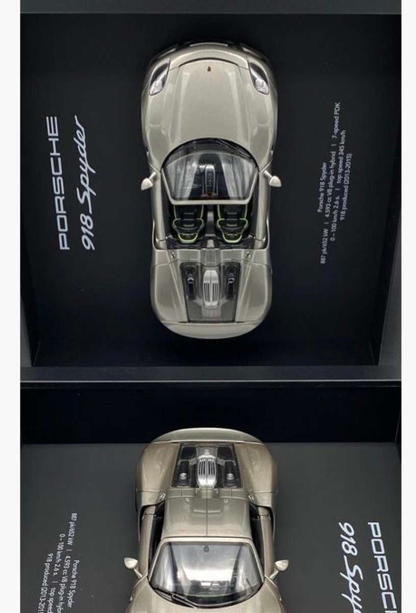ポルシェ 918 スパイダー (2個セット) 3Dフレーム - Etsy 日本