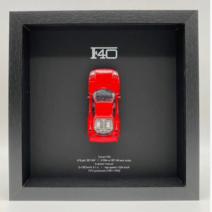 Frames 3D object Ferrari F40