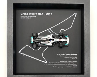 Lewis Hamilton GP F1 États-Unis 2017 - Mercedes