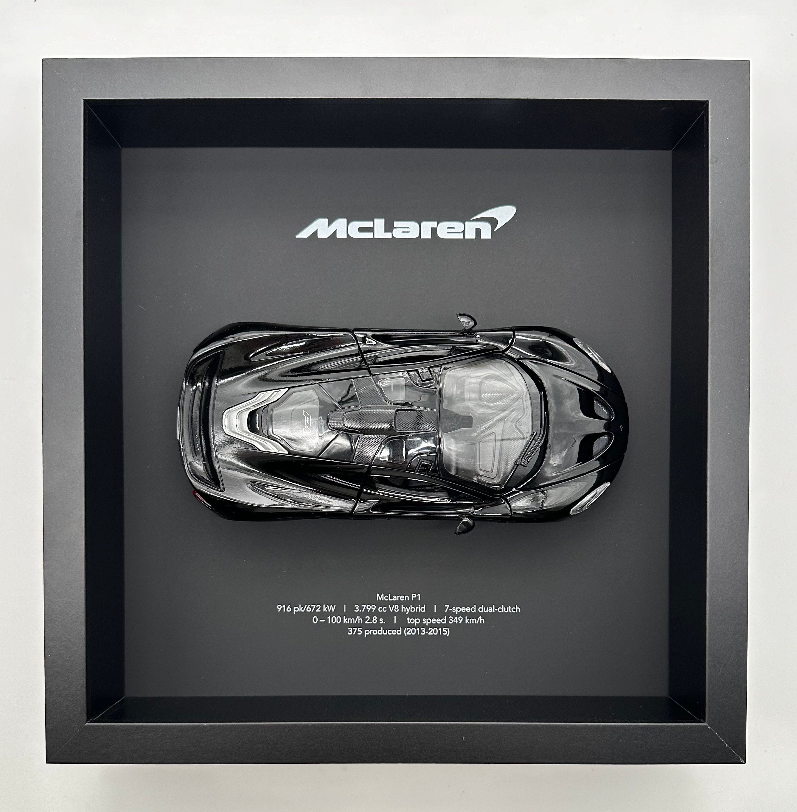 McLaren Remix& マイガールフレンド/Dark Side 3点セット 3D Frame Mclaren P1 - Etsy