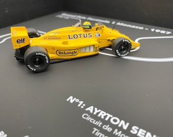 Iron Studios Ayrton Senna Mônaco F1 1987 Lotus Iron 1/10 (Sem Caixa