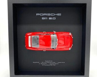 Cadre 3D Porsche 911 2.0 1965