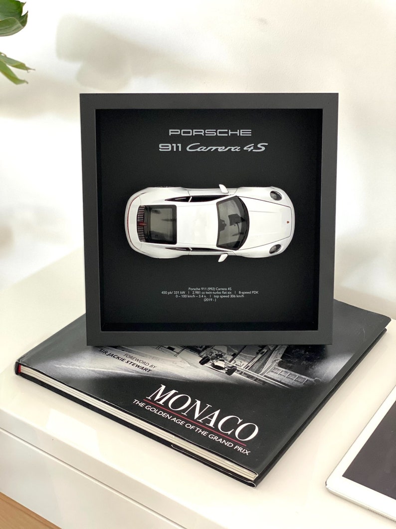 Cadre 3D Porsche 911 992 Carrera 4S image 2