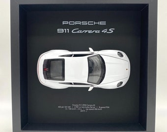 Cadre 3D Porsche 911 (992) Carrera 4S