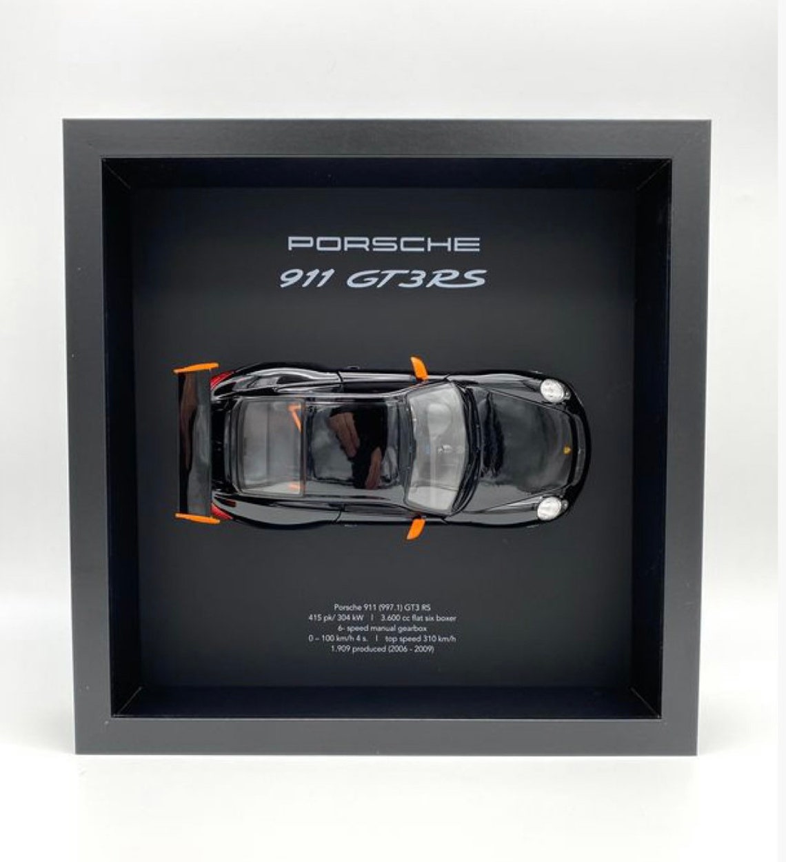 Porsche 911 997 GT3 RS 3D Frame - Etsy