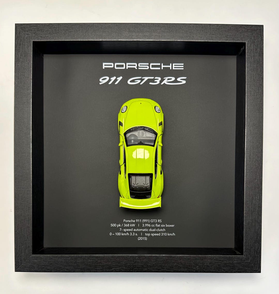Frames 3D Object Porsche 911 (991) GT3 RS (2015) - Etsy