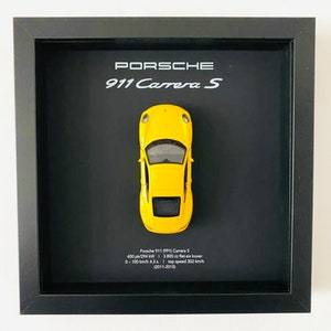 Frames 3D object Porsche 911 (991) Carrera S yellow