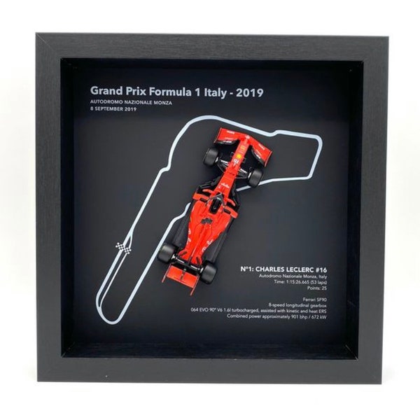 Charles Leclerc Grand Prix F1 Italy 2019 3D frame