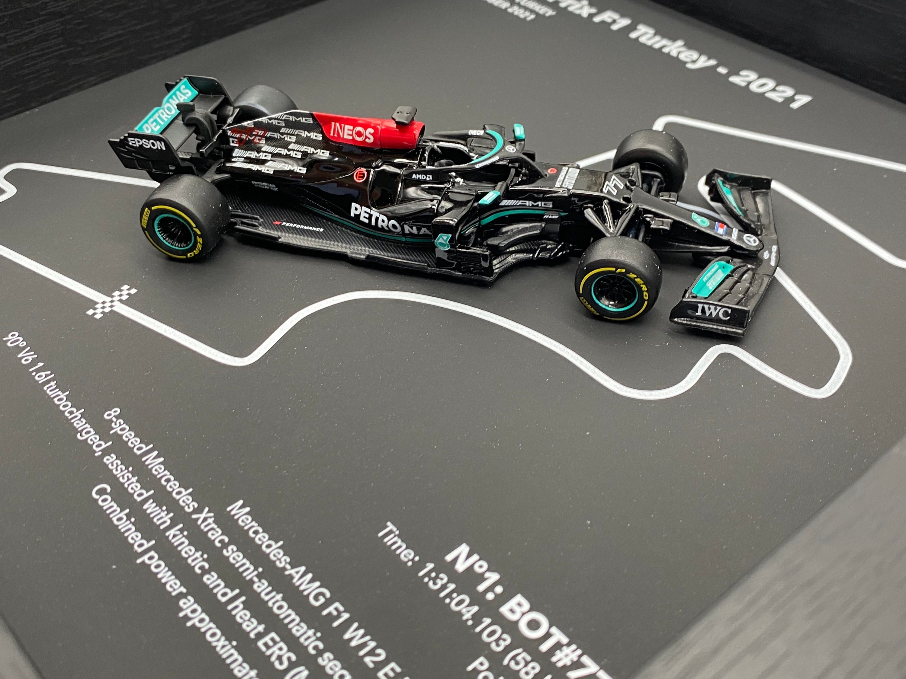 Valtteri Bottas GP F1 Turkey 2021 3D Frame - Etsy