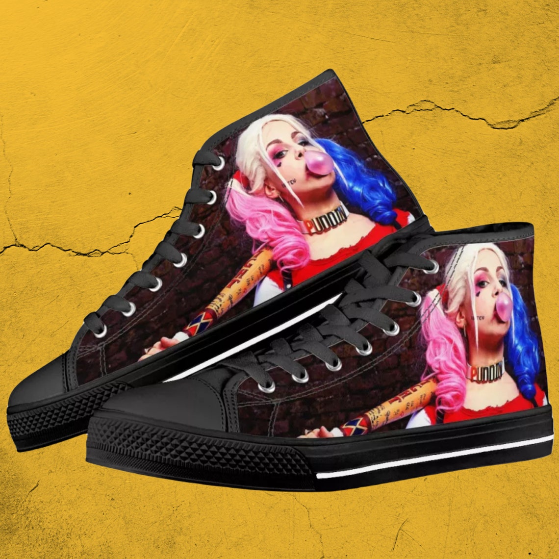 harley quinn sneakers