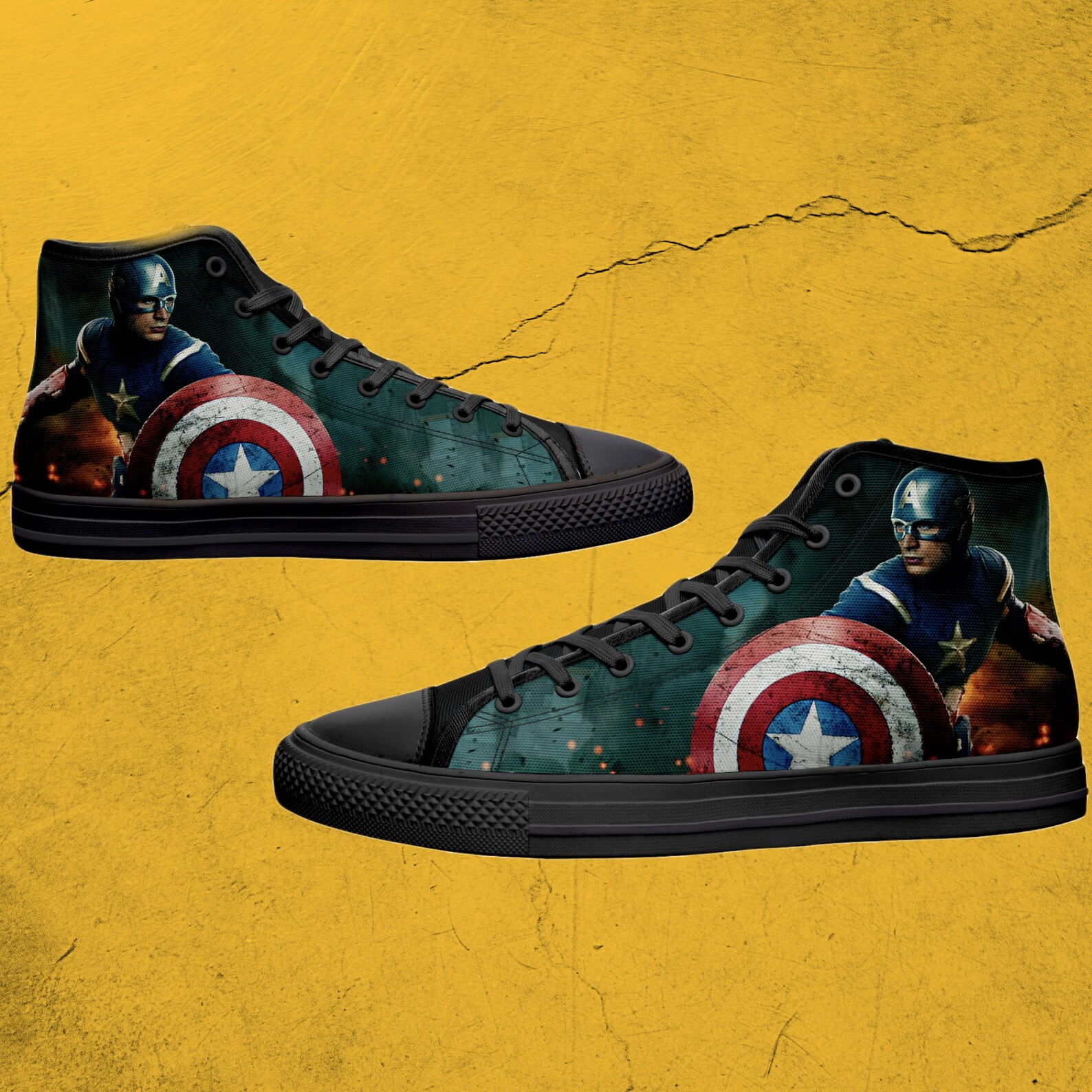 captain america high tops