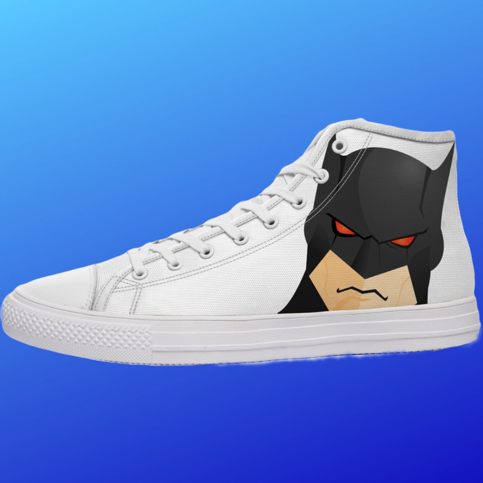 Batman shoes. Batman high tops sneakers. Men's Etsy