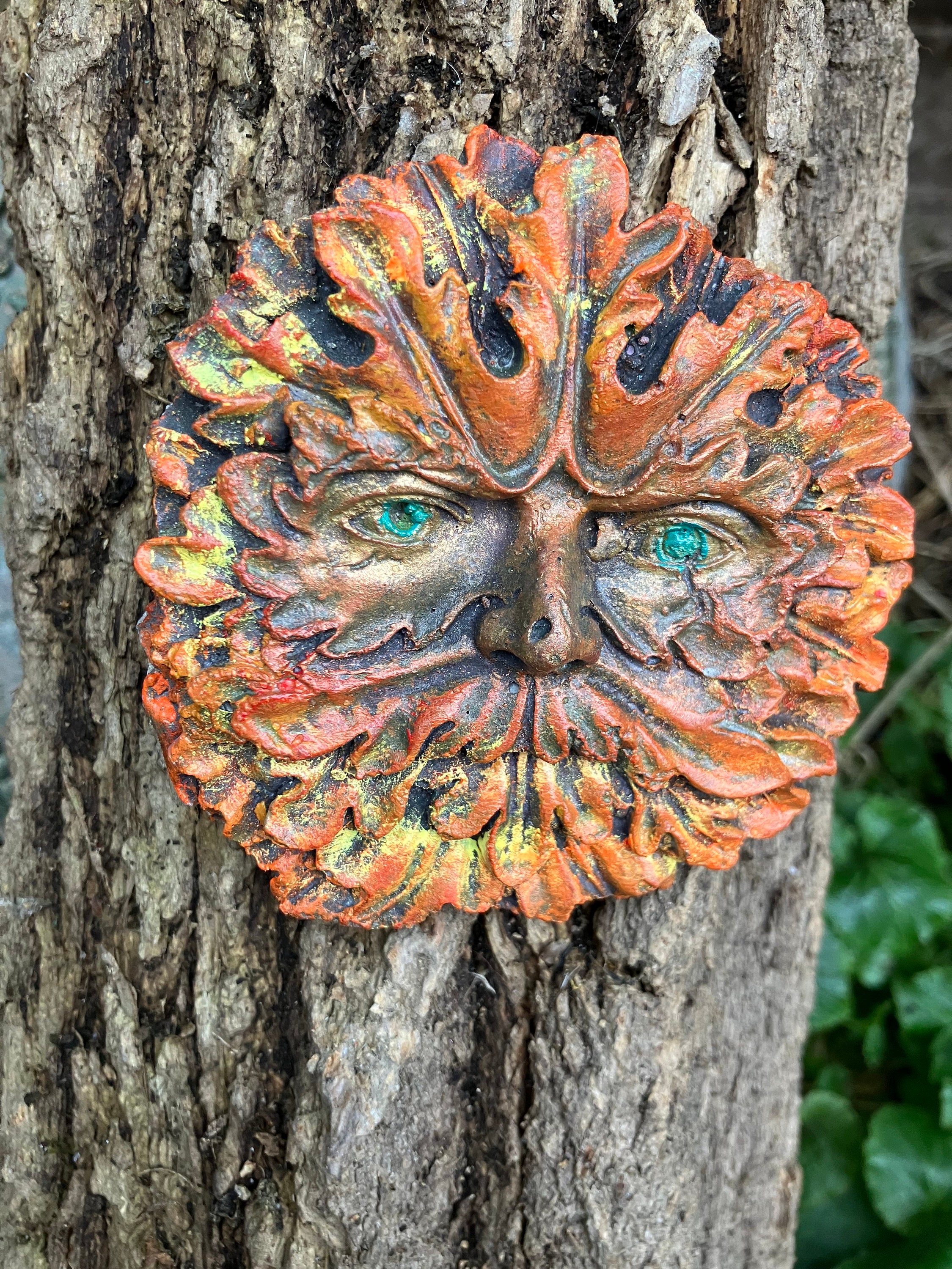 Wise Old Tree Fairy Garden Miniature Tree Old Man Face 