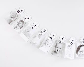 Spooky one, First Birthday Ghosts Banner, Spooky Banner, Halloween First Birthday, Birthday Baby Boy