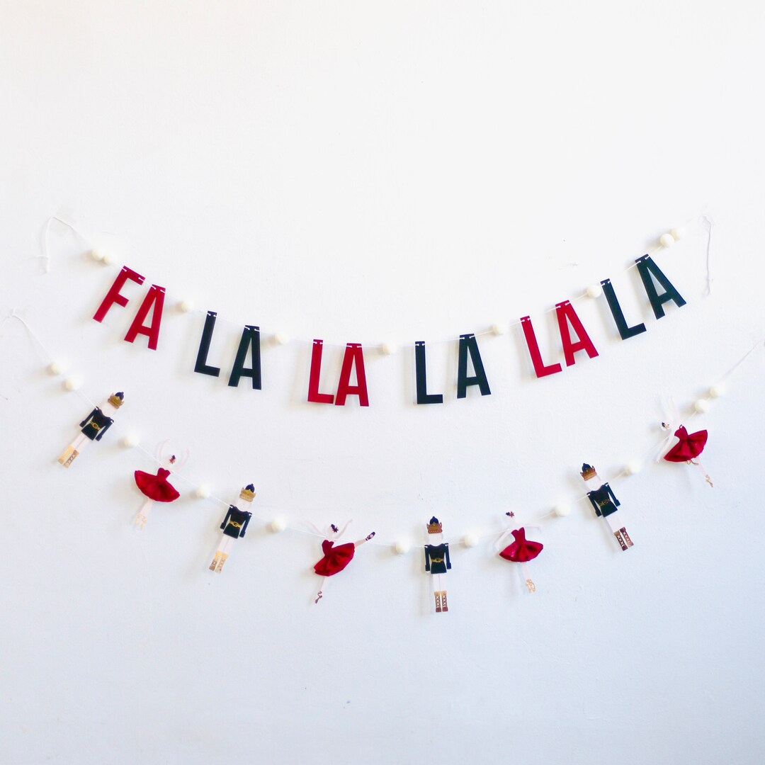 Nutcracker Garland, Christmas Garland, Christmas Ballet, Nutcracker