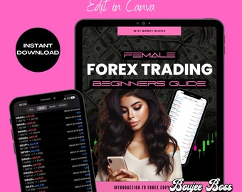Female Forex Trading E-Book | The Beginners Guide | Resell | Digital Download | PLR | MRR