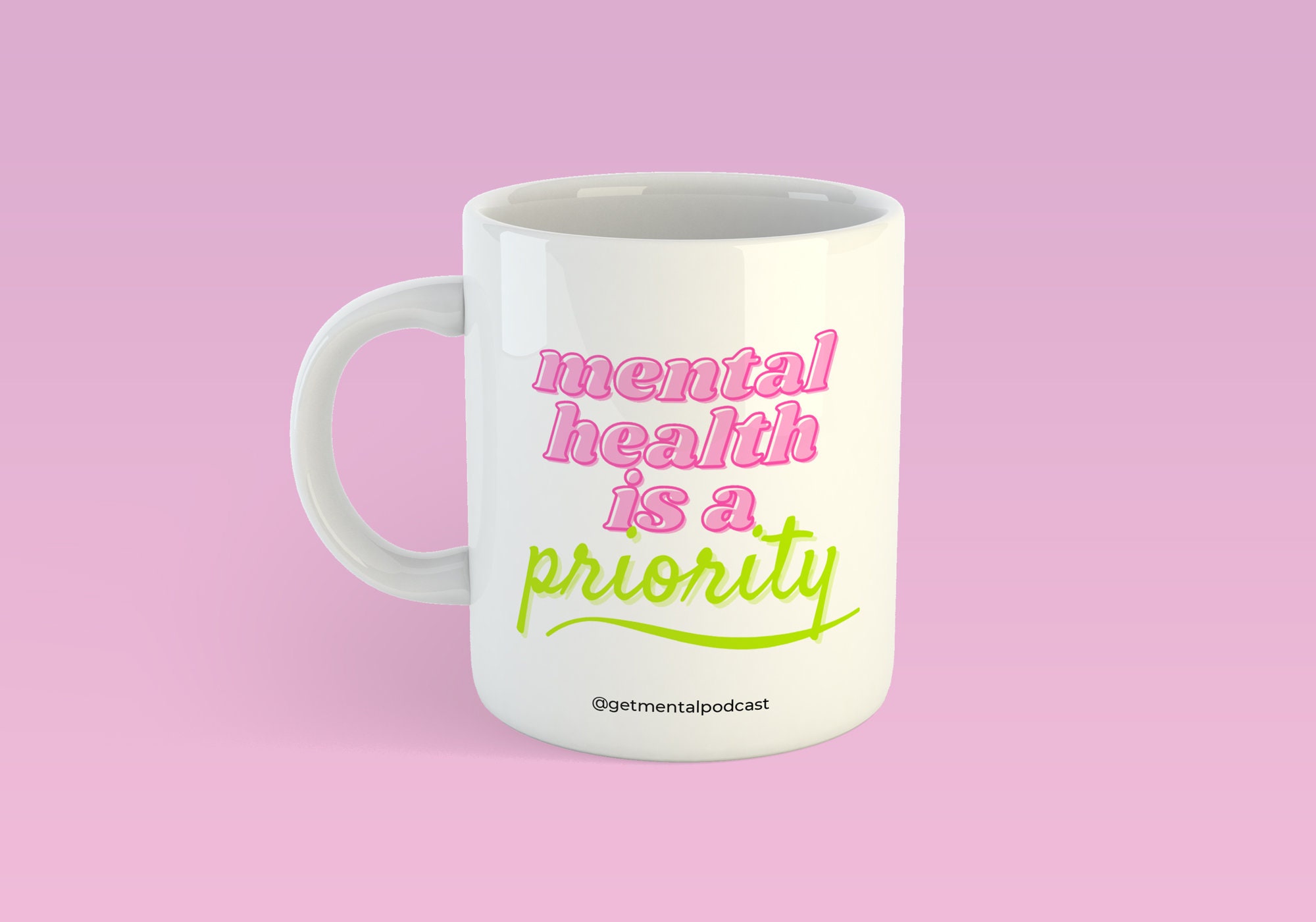 Mental Health is a Priority MUG - Etsy