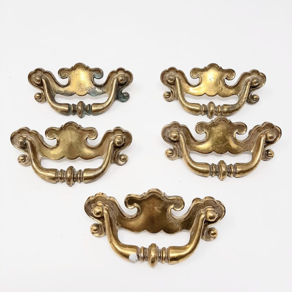 Keeler Brass Drawer Pull Etsy