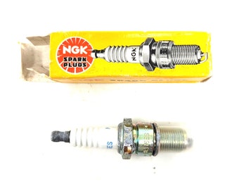 Vintage NGK Spark Plug BPR6ES Car Part Vehicle Maintenance Auto Mechanic Repair