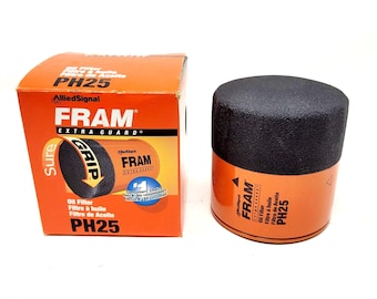 AlliedSignal Fram Extra Guard Oil Filter PH25 SureGrip Acabado antideslizante
