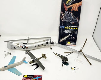 Modelo em escala de embarcações aéreas Lt de peças Helicóptero de avião da Força Aérea dos EUA DJ 12503