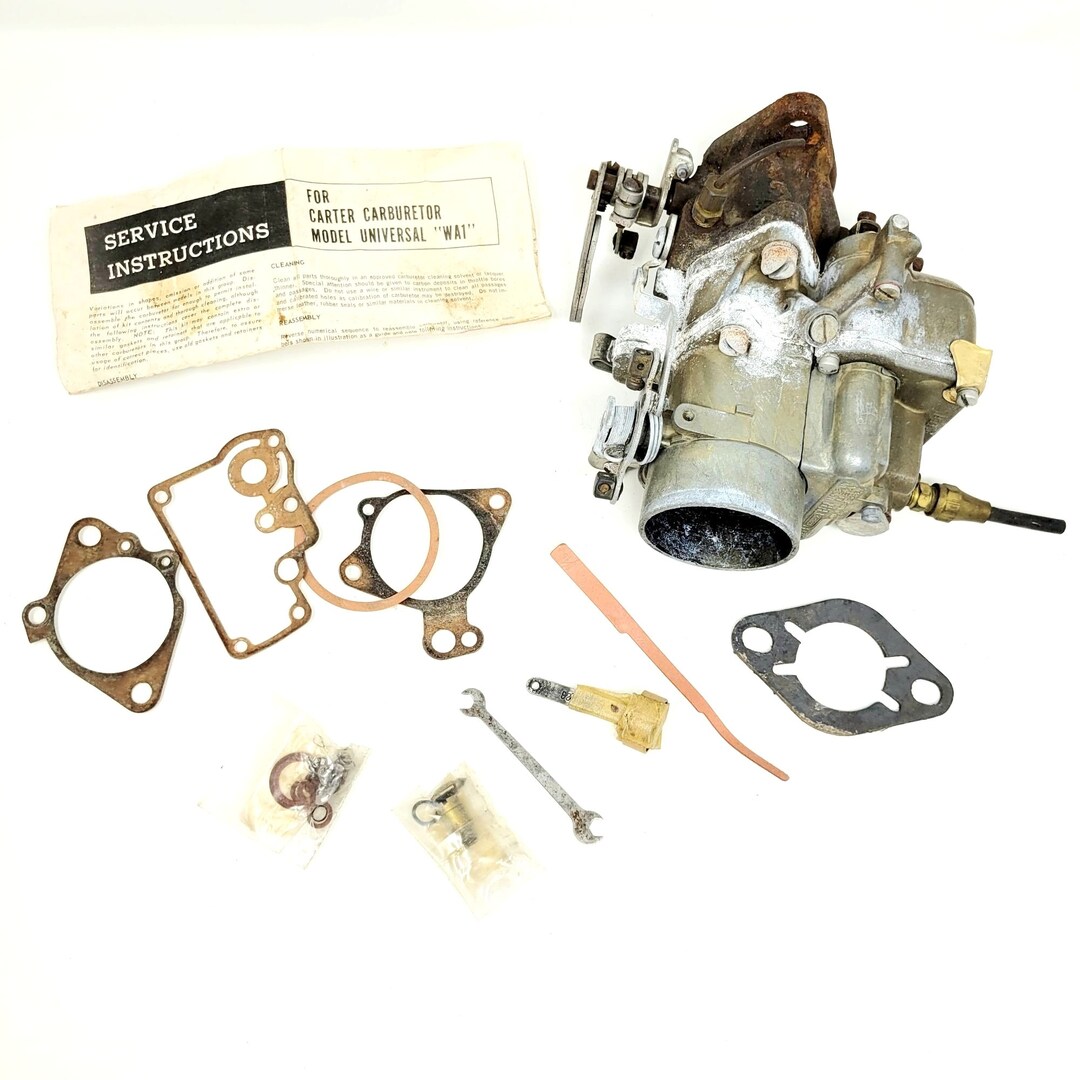 Vintage Carter Carburetor WA 1 Model Universal Land Rover Maintenance