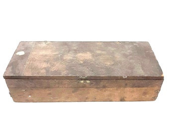 Antique Irwin Borchest Handy Set Wood Tool Box Mainbor No 62T Drills General Wrk