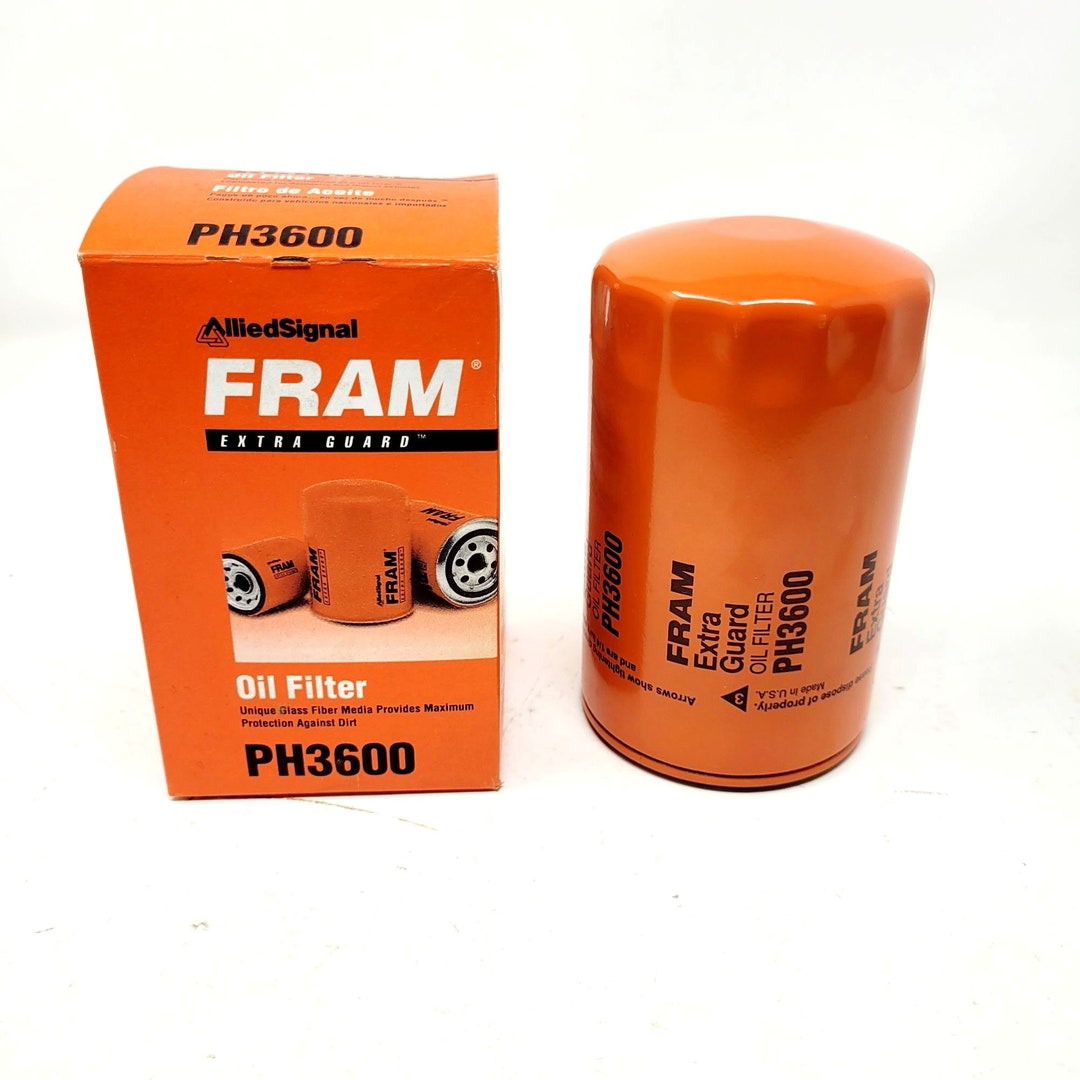 Alliedsignal Fram Extra Guard Oil Filter PH3600 Glass Fiber Media