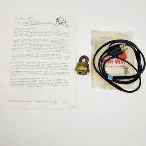 Atlantic British Parts Block Heater For Land Rover 115 V 400 W With Instructions
