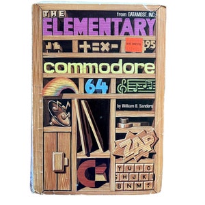 Vintage 1983 Elementary Commodore 64 William B. Sanders Datamost Computing