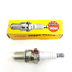 Vintage NGK Spark Plug BPR6ES Car Part Vehicle Maintenance Auto Mechanic Repair