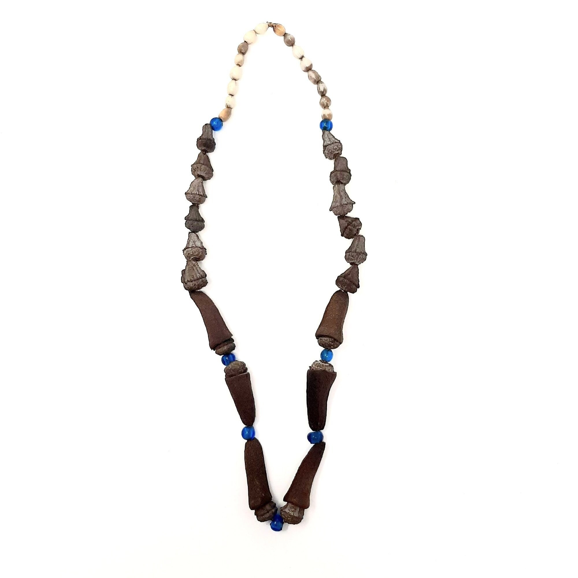 Antique Native American Jewelry 1800s Necklace Venetian Glass