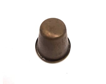 Vintage Brass Thimble Herramienta de costura Noción primitiva