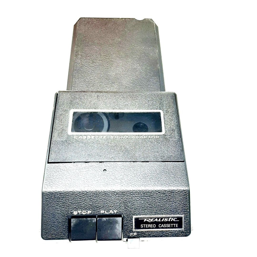 Vintage Realistic Stereo Cassette Adapter for 8 Track Players Etsy