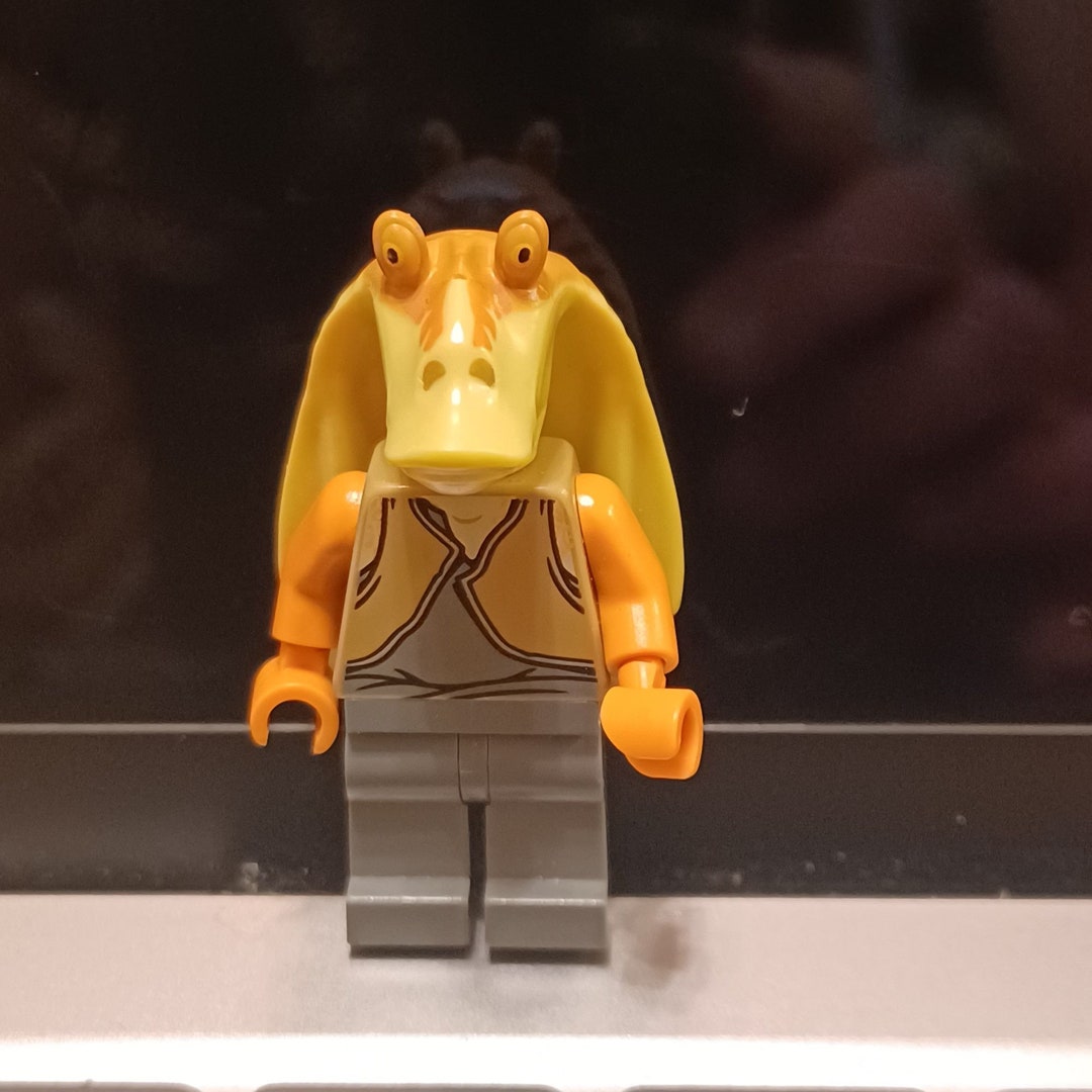 LEGO Star Wars Jar Jar Binks Minifigure W/ Printed Head Sw0301 75080