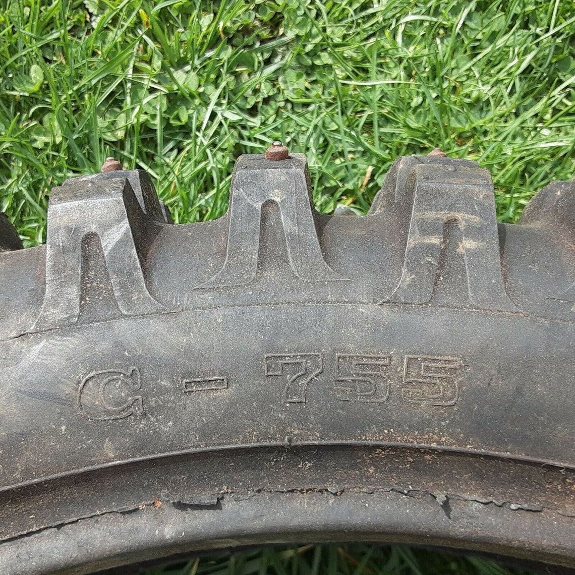 Studded Winter Motorcycle Tire Off Road Spiked Ice Racing Mud Etsy