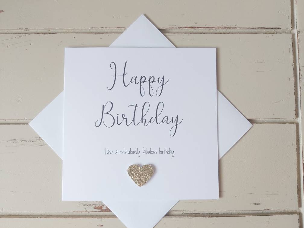 Happy Birthday Card. Happy Birthday Card for Him or for Her. - Etsy Canada