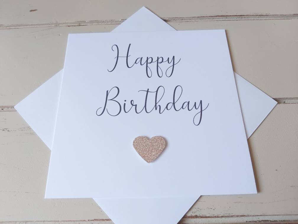 Happy Birthday Card. Happy Birthday Card for Him or Her Card - Etsy UK