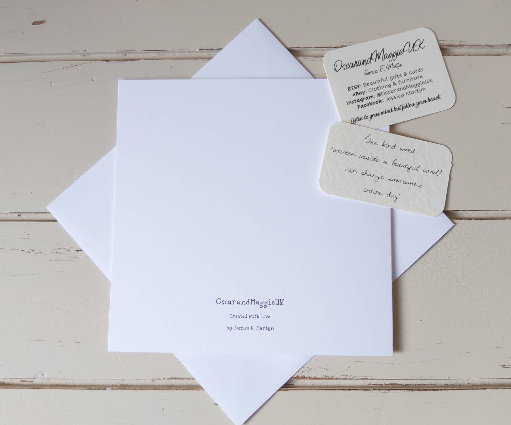 Just a Little Note to Say... Card. Say It With a Card. Thank - Etsy UK