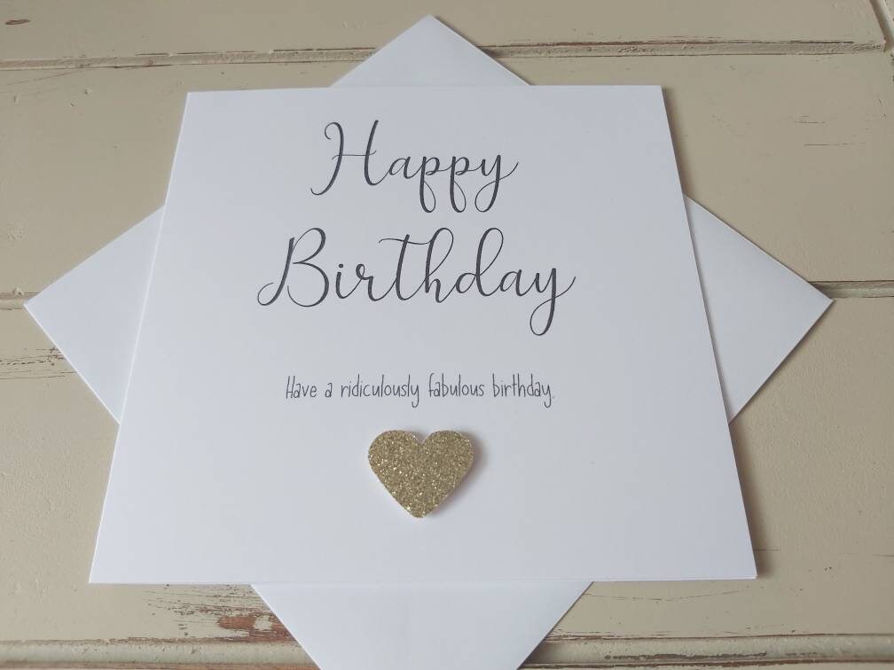 Happy Birthday Card. Happy Birthday Card for Him or for Her. - Etsy Canada