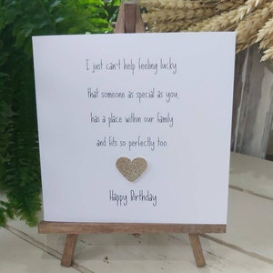 Happy Birthday to A Special Person Card. You Fit in Our Family - Etsy UK