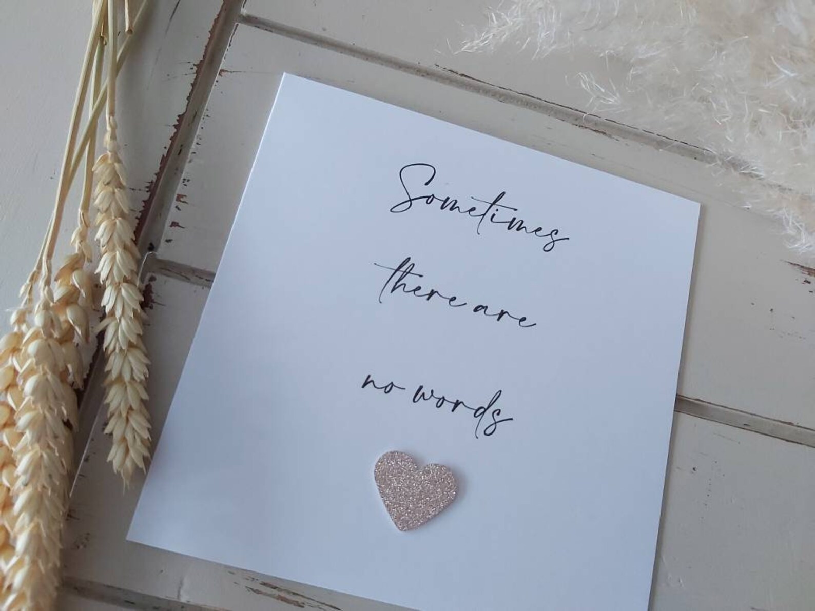 Sometimes there are no words card sympathy bereavement loss etsy