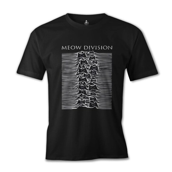Meow Division Black Men T-shirt Women T 
