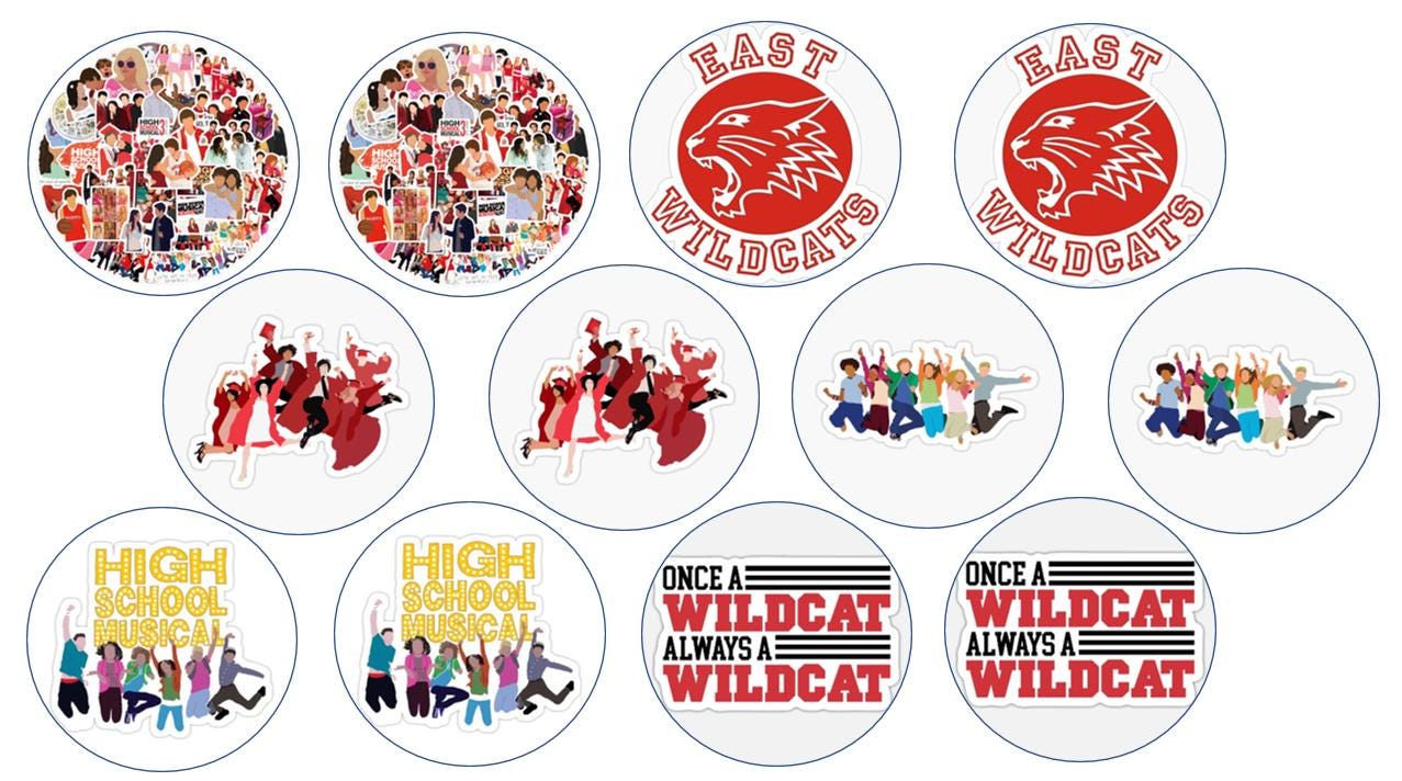 Hogh School Musical Wildcats Logo - High School Musical\, image size:1277x712