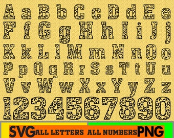 Leopard font svg Leopard font png Animal font svg Leopard alphabet svg Leopard letters svg Leopard svg background Leopard svg for Cricut